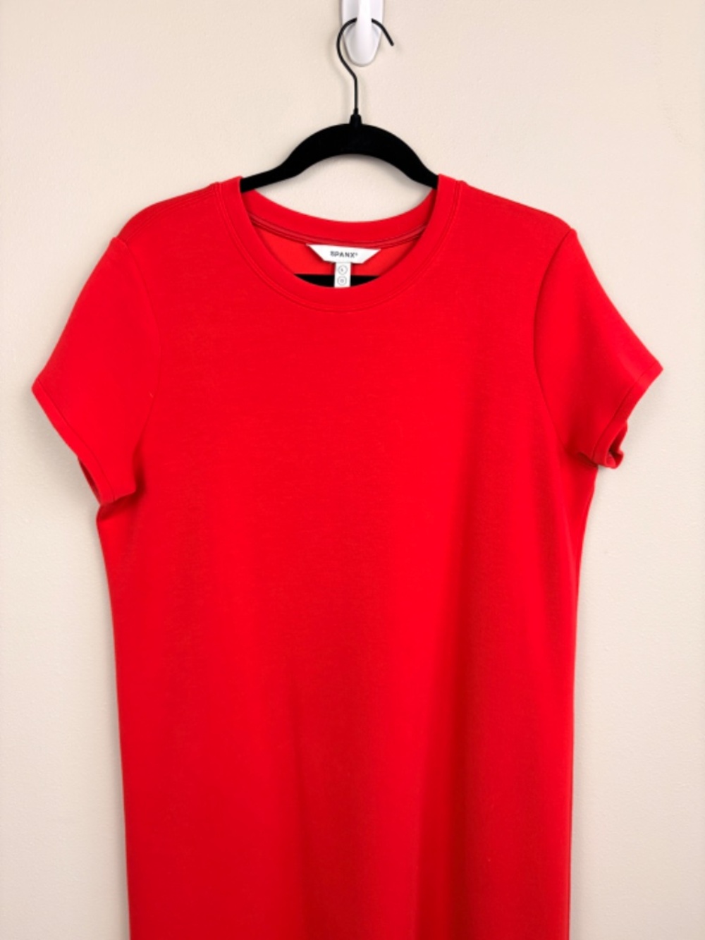 Spanx Air Essentials Maxi Dress in Red - Size Large - Picture 3 of 7